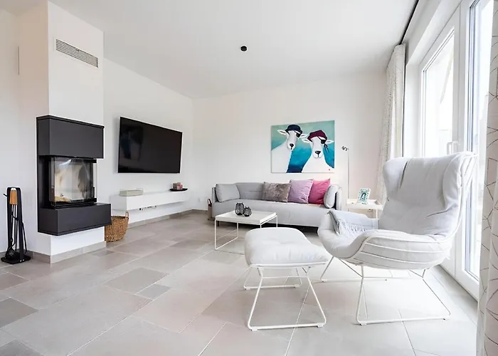 Seegras - Mit Kamin, Sauna Und Meerblick